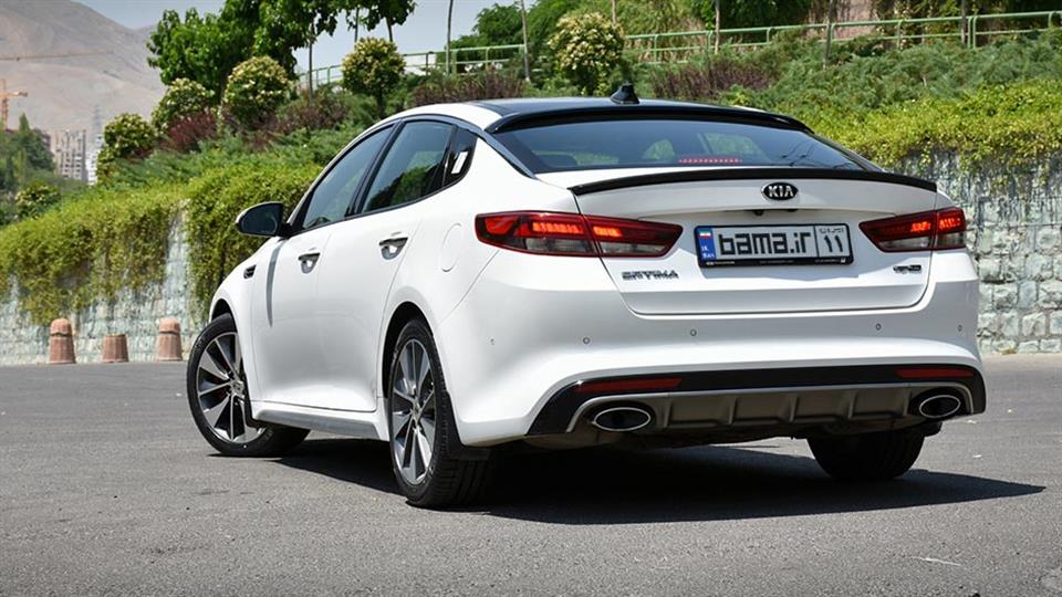 طراحی زیبای نسل چهارم کیا اپتیما